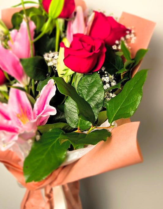 Roses and Lilly's Bouquet