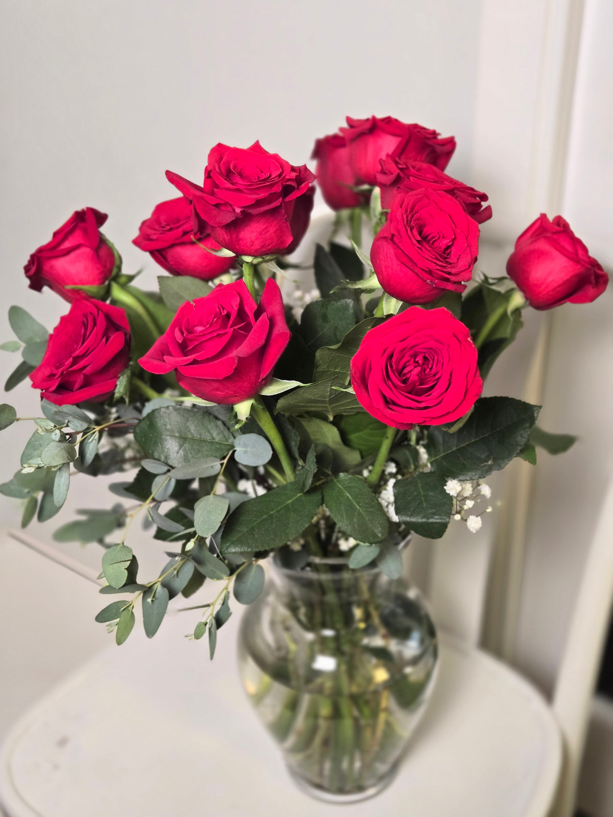 Red Roses Classic Vase Arrangement