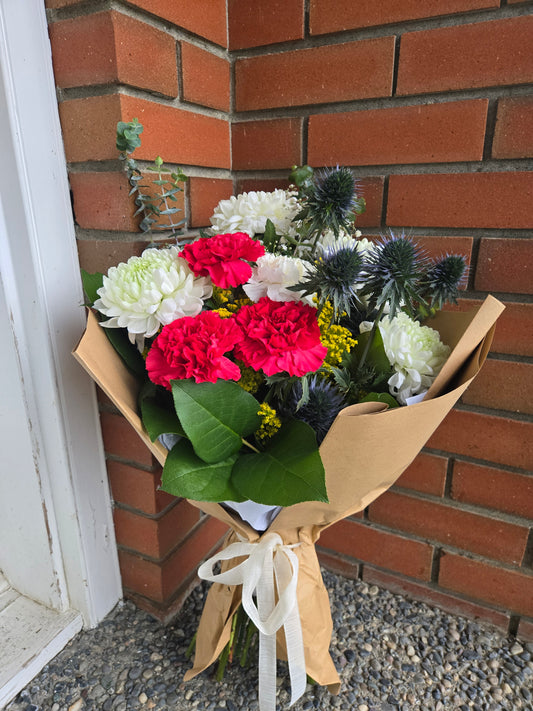 Berry Blossom Hand Tied Bouquet