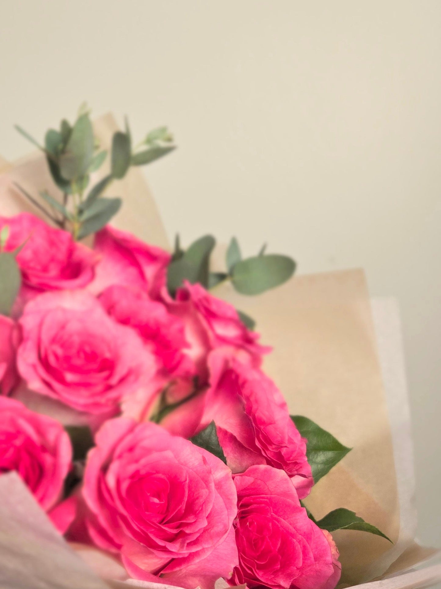Roses Pink Vase Arrangement