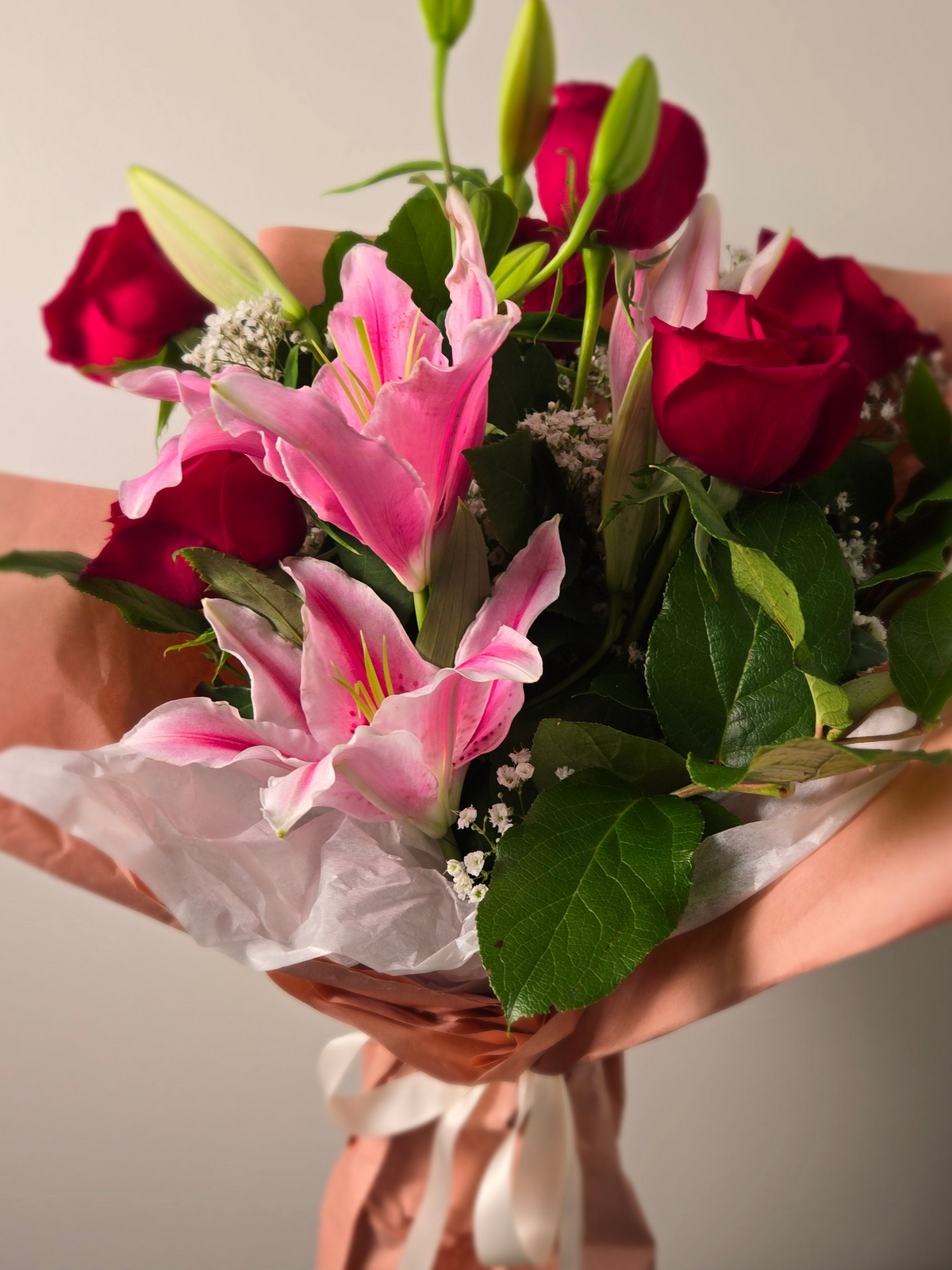 Roses and Lilly's Bouquet