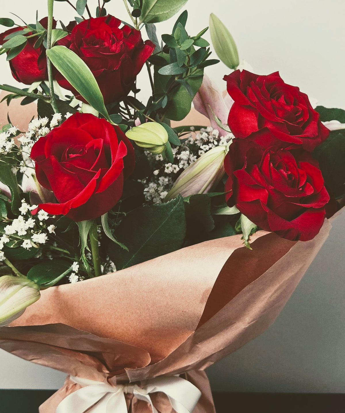Roses and Lilly's Bouquet