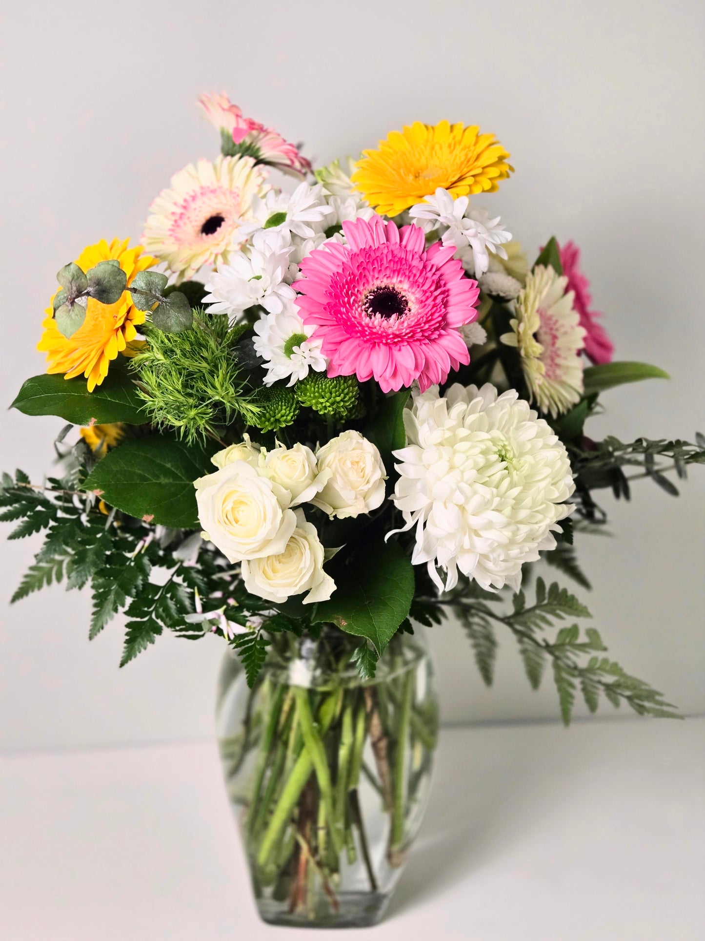 Confetti Garden Signature Celebration Vase Arrangement.