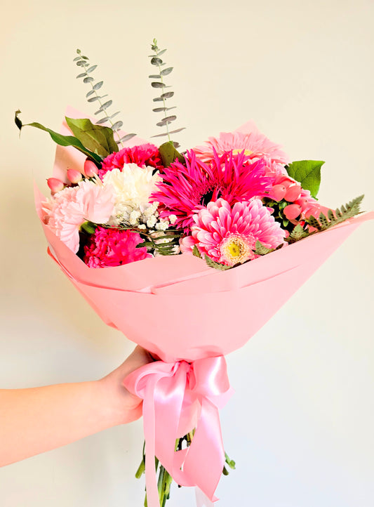 Pink Bloom Flower Bouquet