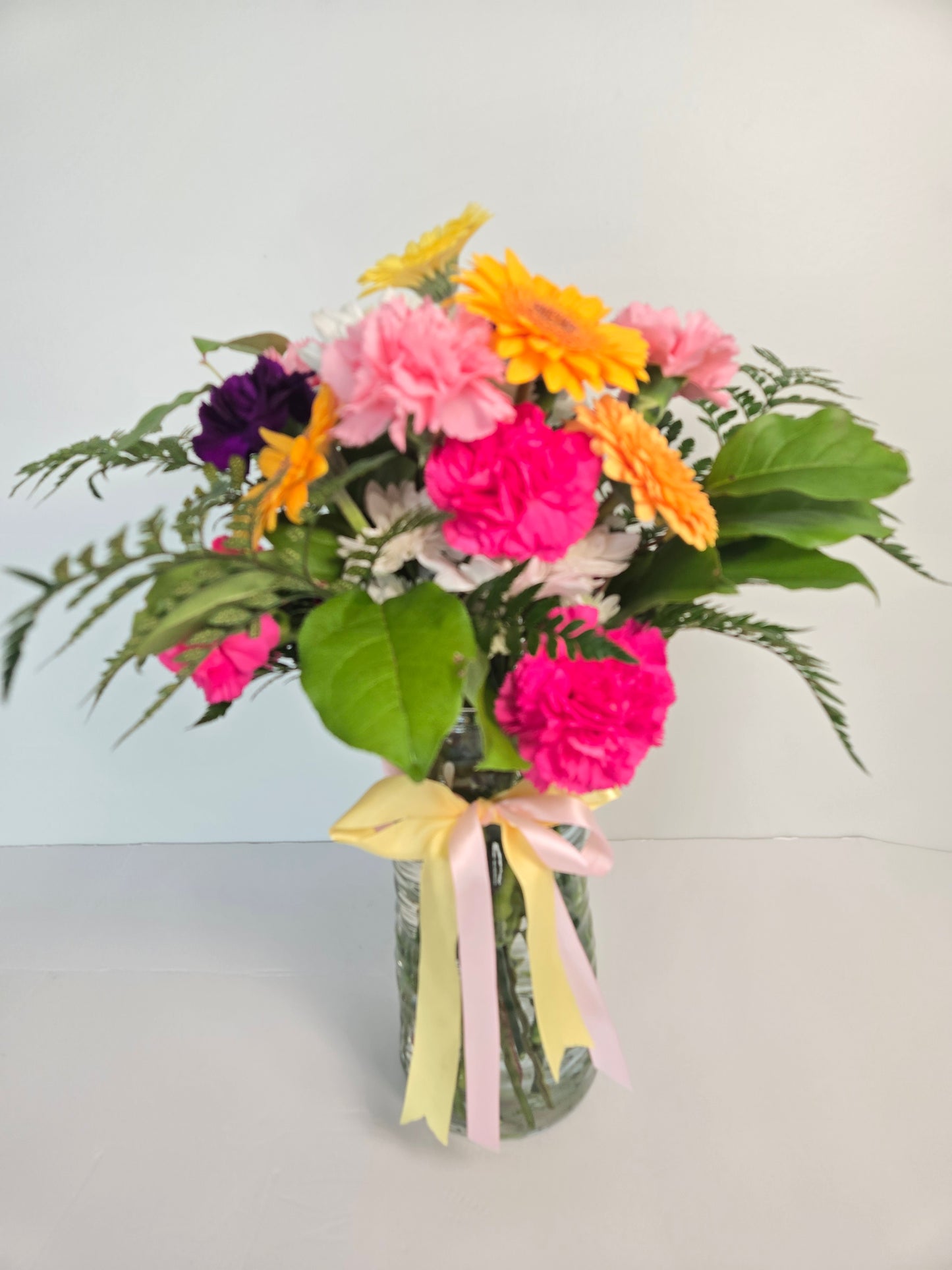 Bright and Cheery Vase Arrangement