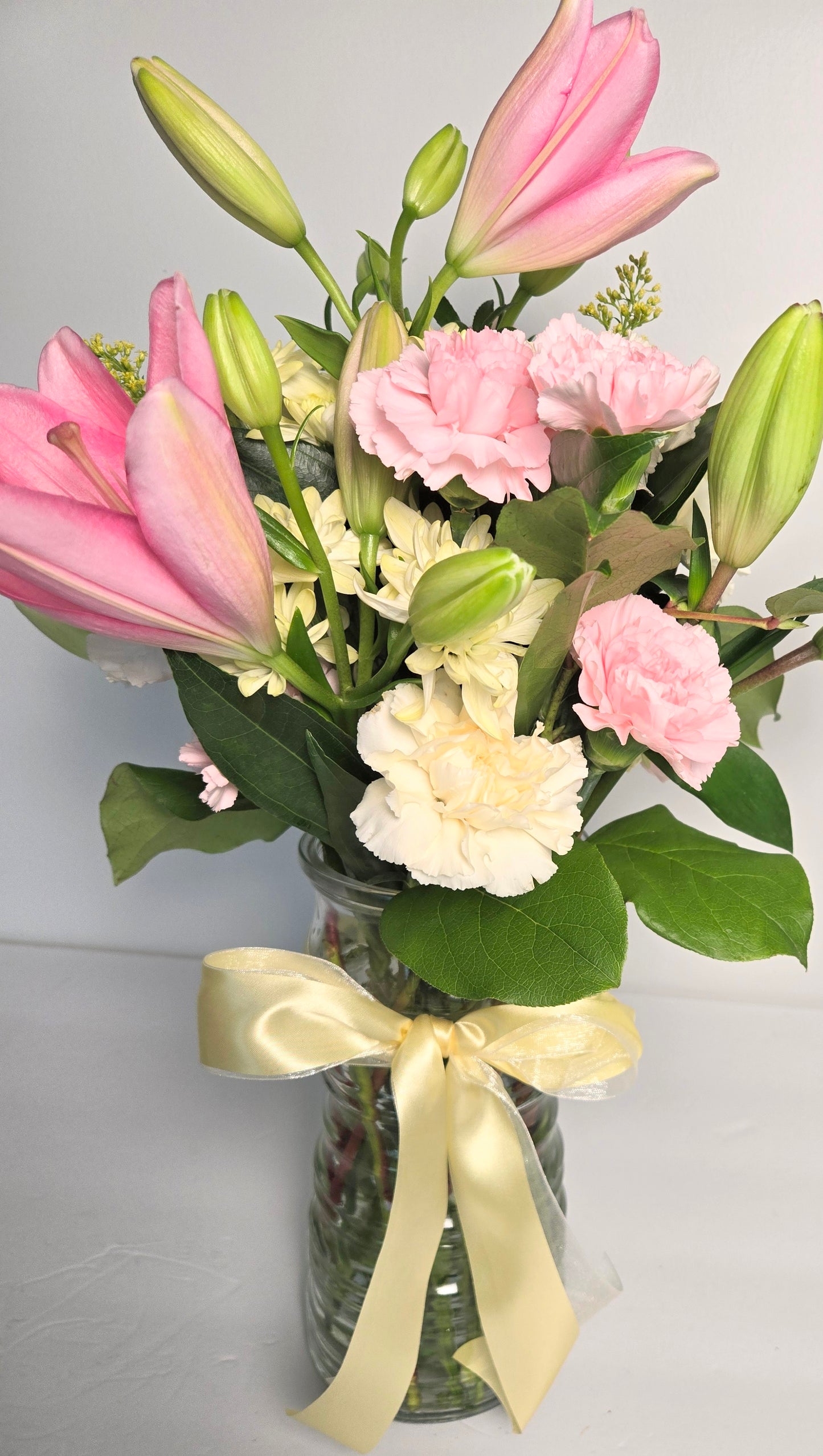 The Lily Edit Vase Arrangement
