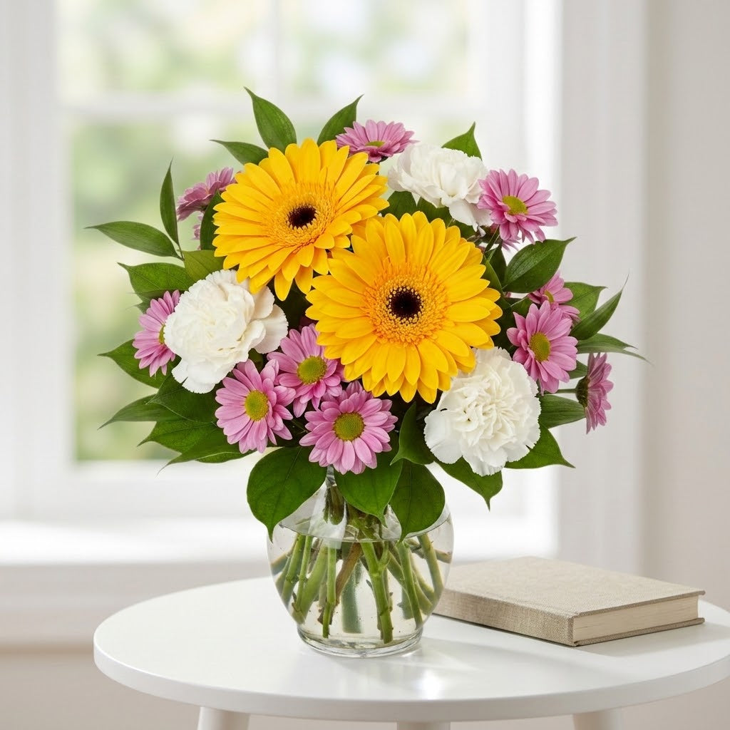 Petite Sunshine Vase Arrangement
