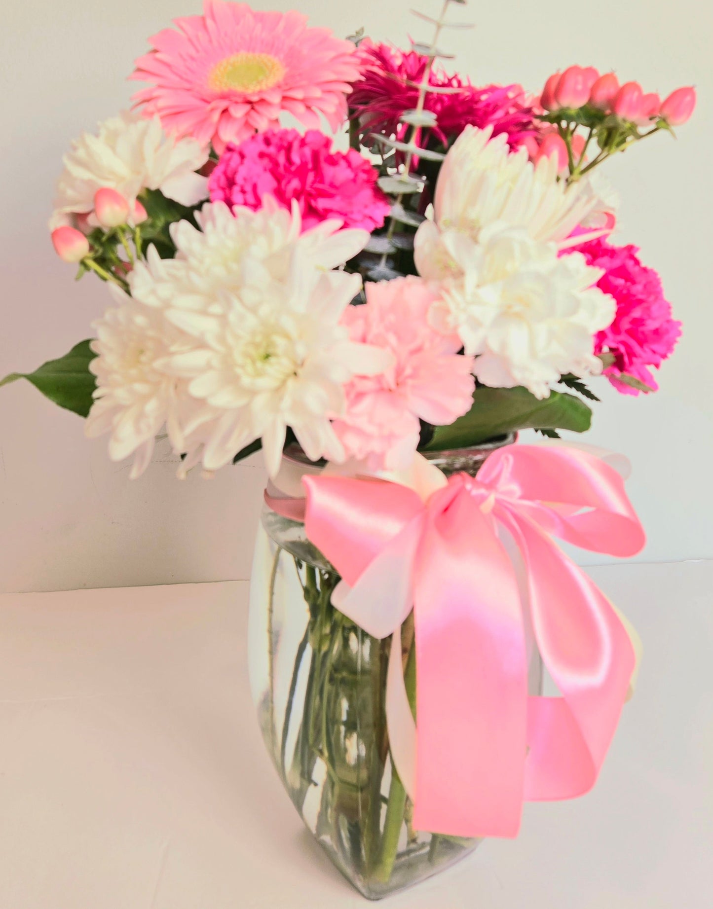 Pink Vase Arrangement