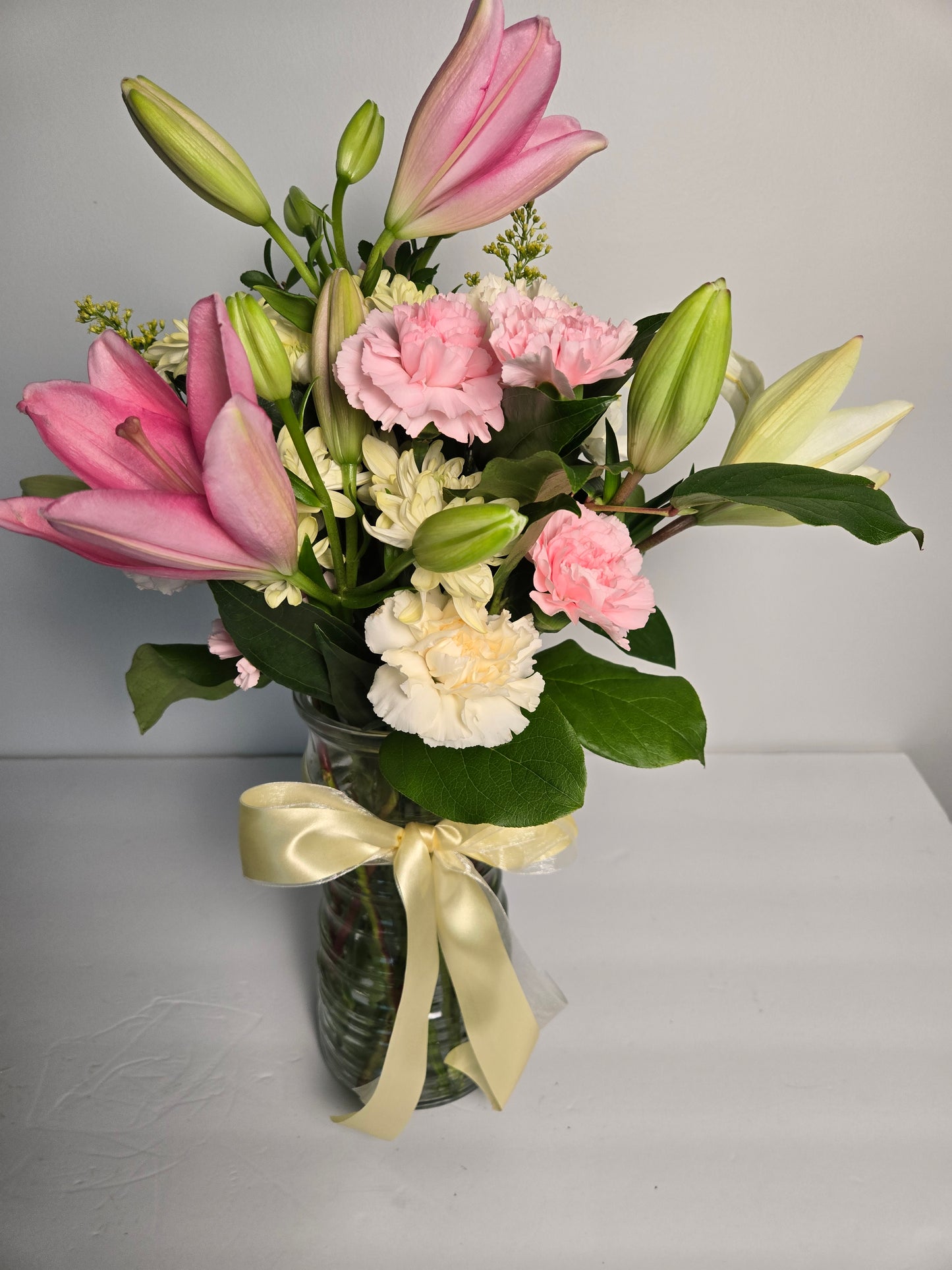 The Lily Edit Vase Arrangement