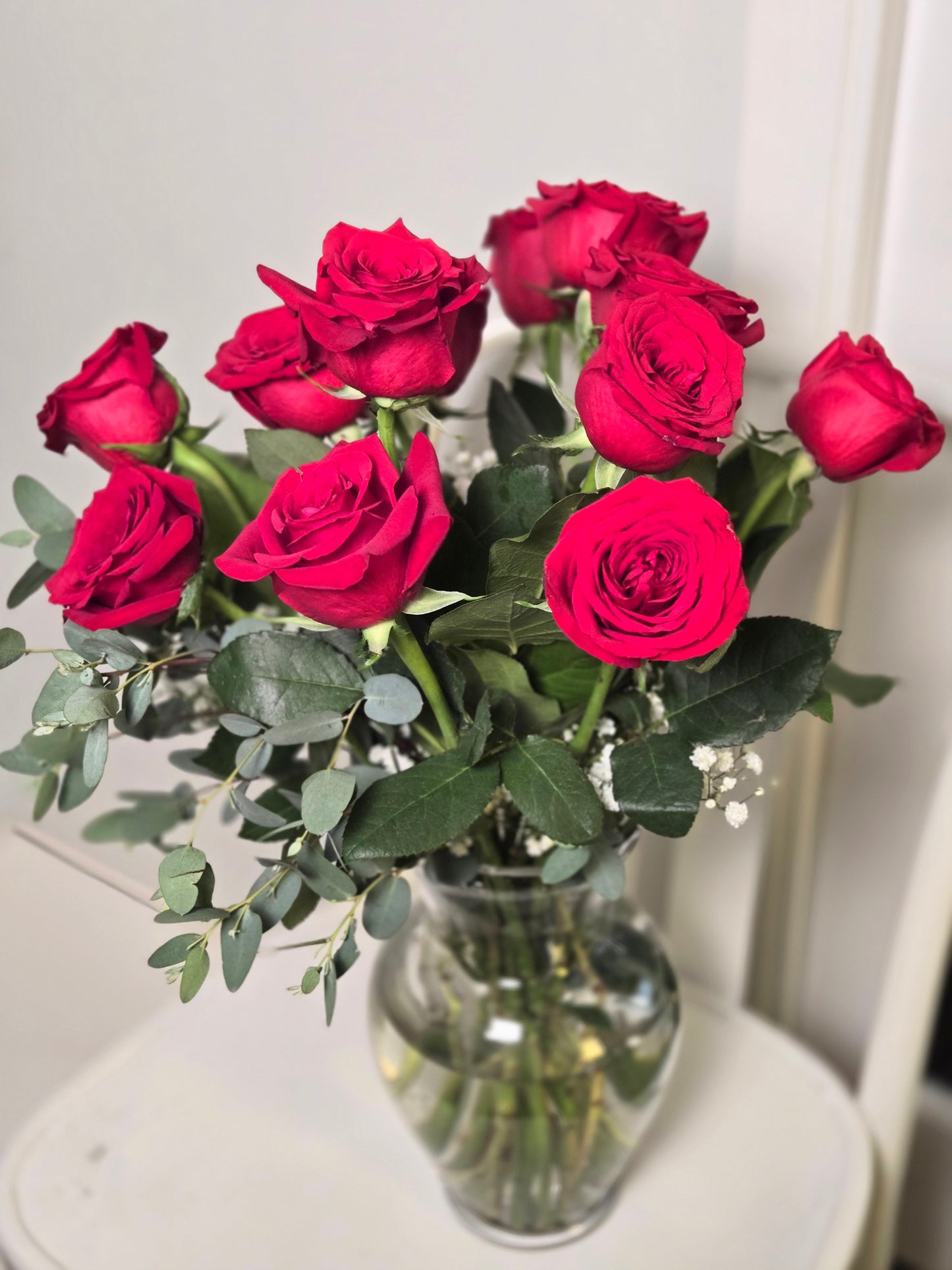 Red Roses Classic Vase Arrangement