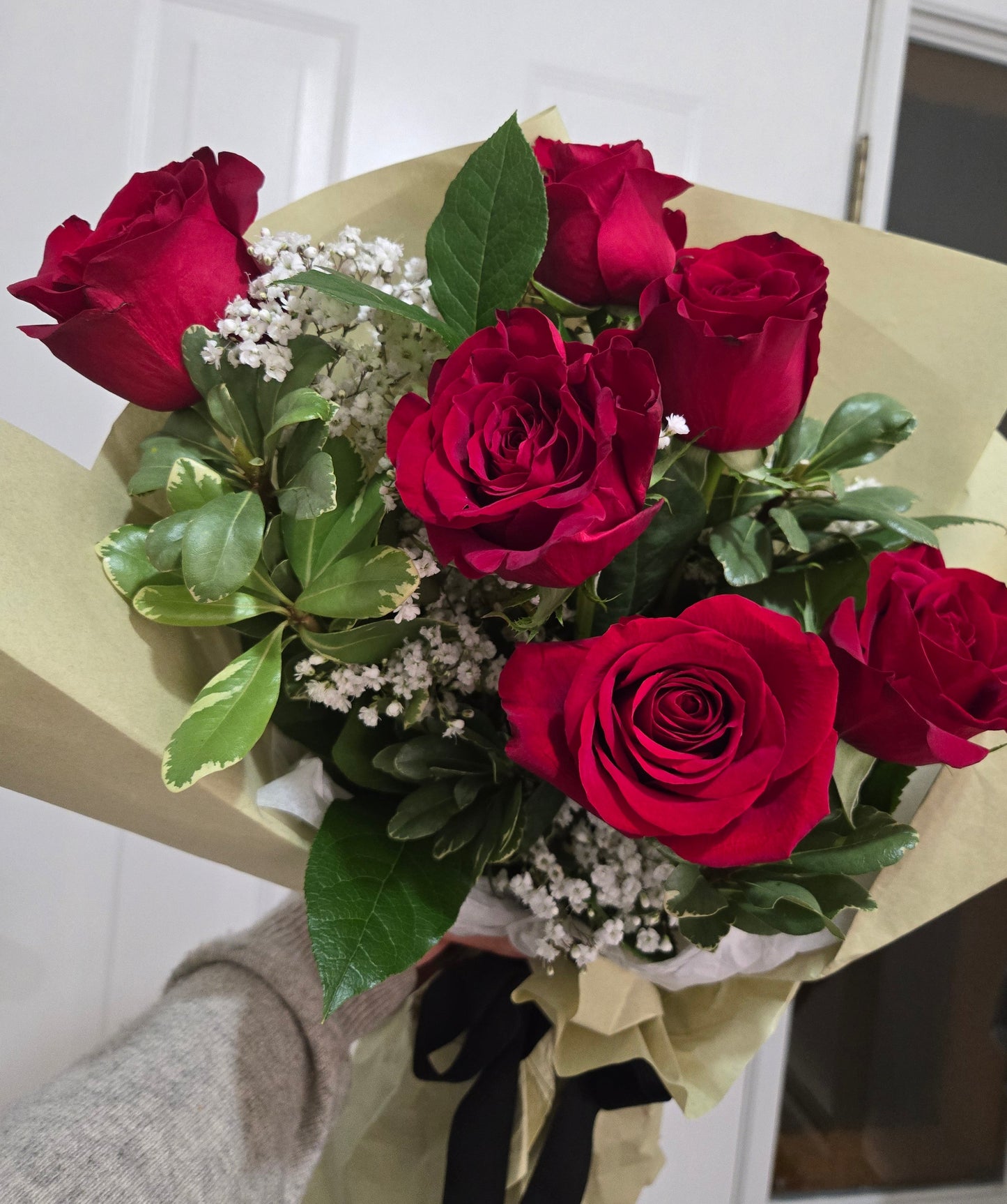 Red Roses Bouquet Half Dozen