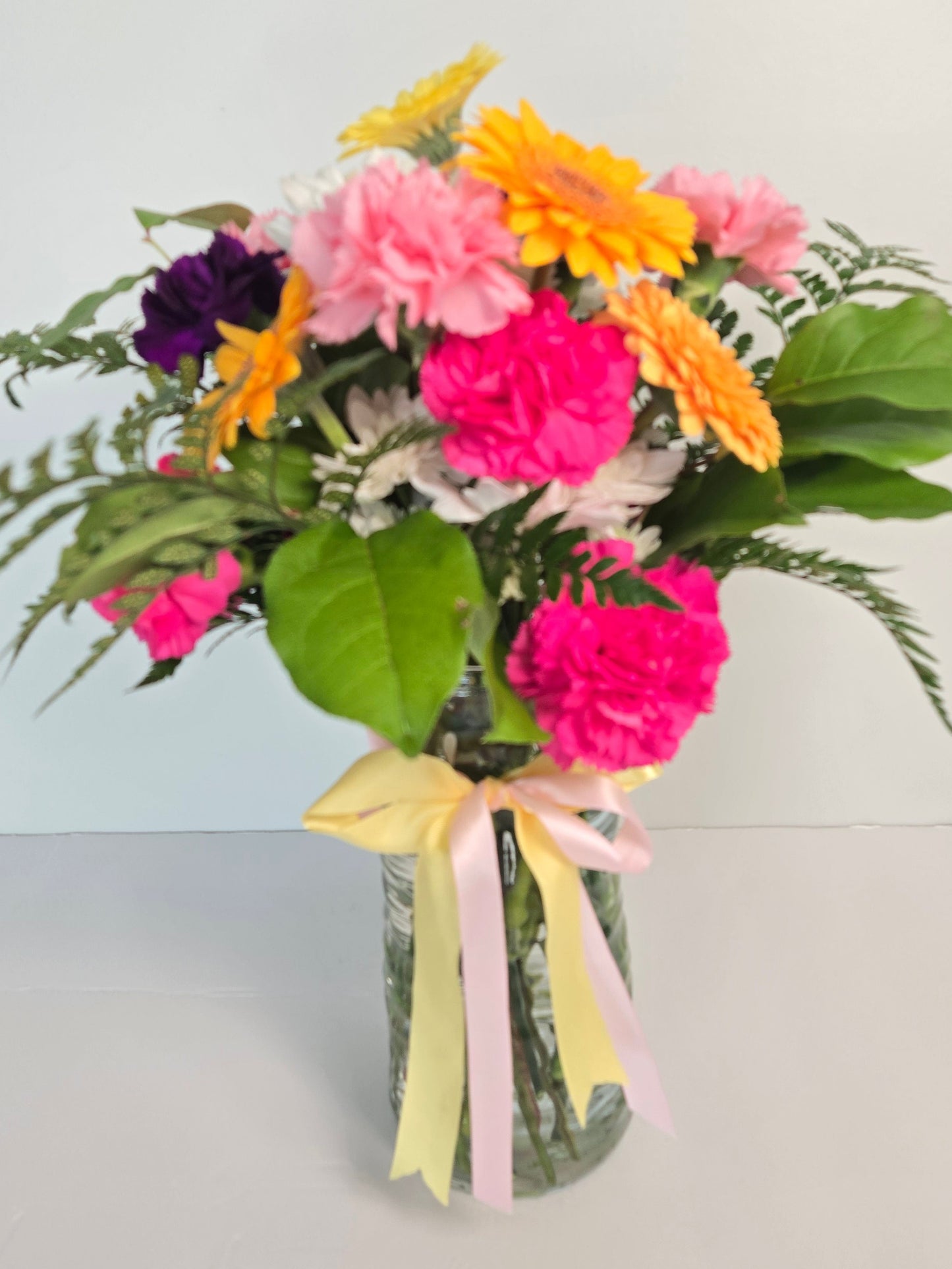 Bright and Cheery Vase Arrangement